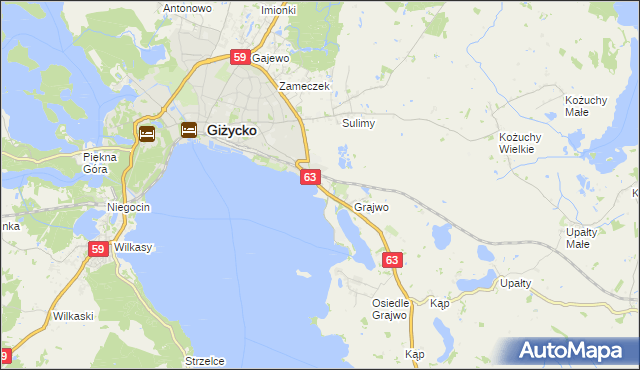 mapa Bystry, Bystry na mapie Targeo