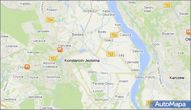 mapa Habdzin, Habdzin na mapie Targeo