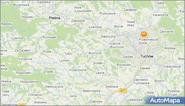 mapa Meszna Opacka, Meszna Opacka na mapie Targeo