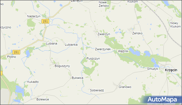 mapa Potoczna, Potoczna na mapie Targeo