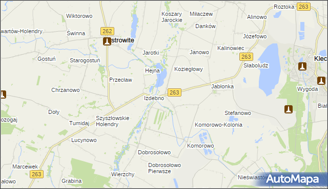 mapa Przytuki, Przytuki na mapie Targeo