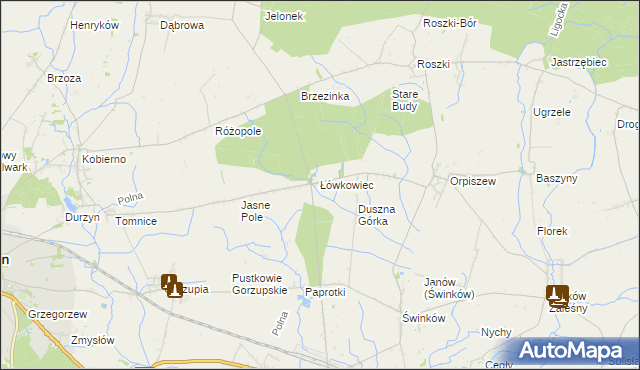 mapa Sędziszew, Sędziszew na mapie Targeo