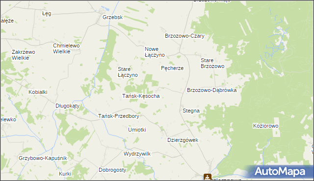 mapa Pobodze, Pobodze na mapie Targeo