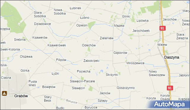 mapa Zagróbki, Zagróbki na mapie Targeo