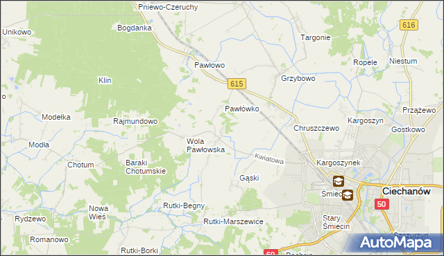 mapa Gorysze, Gorysze na mapie Targeo
