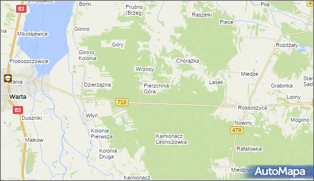 mapa Józefów-Wiktorów, Józefów-Wiktorów na mapie Targeo