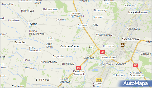 mapa Lubiejew, Lubiejew na mapie Targeo