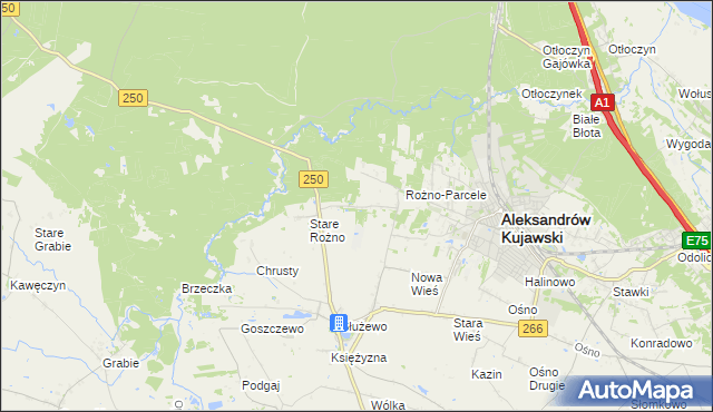 mapa Służewo-Pole, Służewo-Pole na mapie Targeo