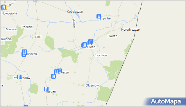 mapa Chochłów, Chochłów na mapie Targeo