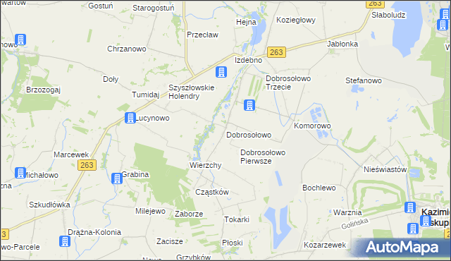 mapa Dobrosołowo, Dobrosołowo na mapie Targeo