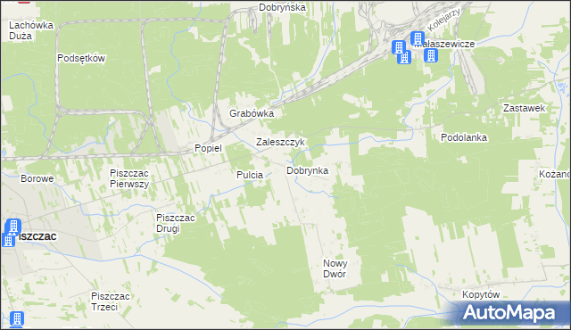 mapa Dobrynka, Dobrynka na mapie Targeo