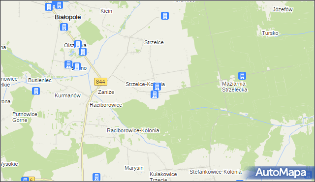 mapa Horeszkowice, Horeszkowice na mapie Targeo