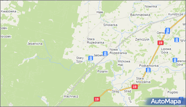 mapa Jałówka gmina Sokółka, Jałówka gmina Sokółka na mapie Targeo