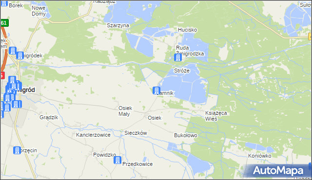 mapa Jamnik, Jamnik na mapie Targeo