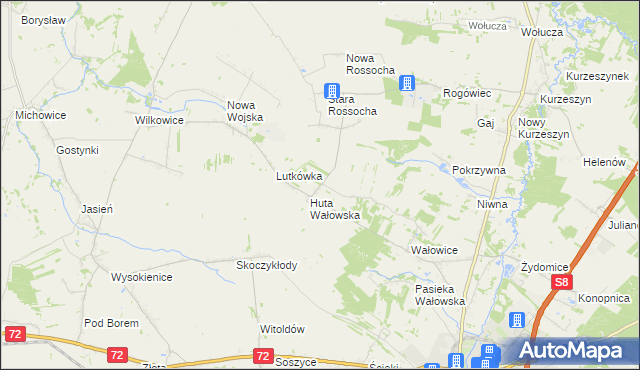 mapa Janolin, Janolin na mapie Targeo
