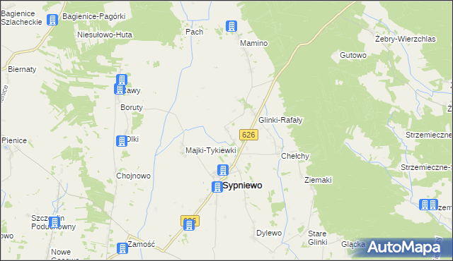 mapa Jarzyły, Jarzyły na mapie Targeo