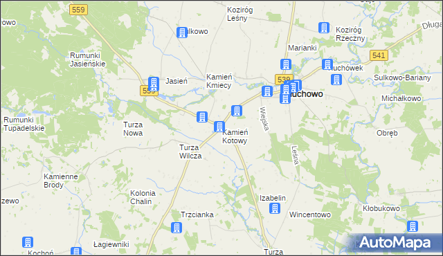 mapa Kamień Kotowy, Kamień Kotowy na mapie Targeo
