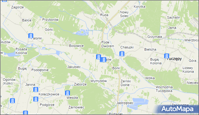 mapa Kargów, Kargów na mapie Targeo