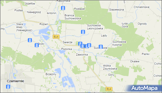 mapa Kuraszew, Kuraszew na mapie Targeo