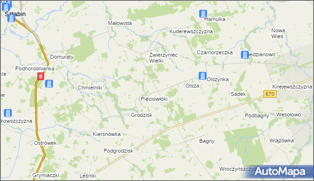 mapa Lewki gmina Dąbrowa Białostocka, Lewki gmina Dąbrowa Białostocka na mapie Targeo