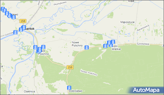 mapa Ludzisławice, Ludzisławice na mapie Targeo