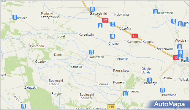 mapa Niemiecka Wieś, Niemiecka Wieś na mapie Targeo