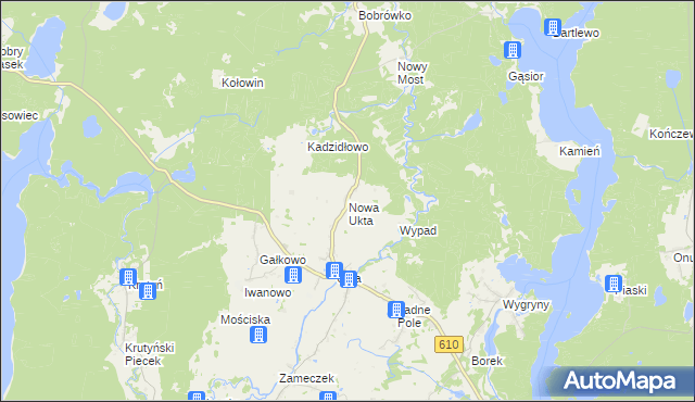 mapa Nowa Ukta, Nowa Ukta na mapie Targeo