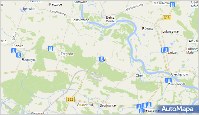 mapa Orsk, Orsk na mapie Targeo