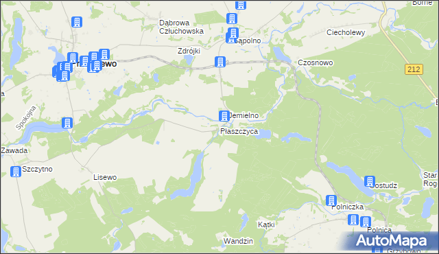 mapa Płaszczyca, Płaszczyca na mapie Targeo