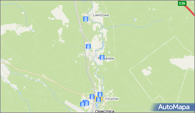mapa Przejęsław, Przejęsław na mapie Targeo