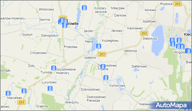 mapa Przytuki, Przytuki na mapie Targeo