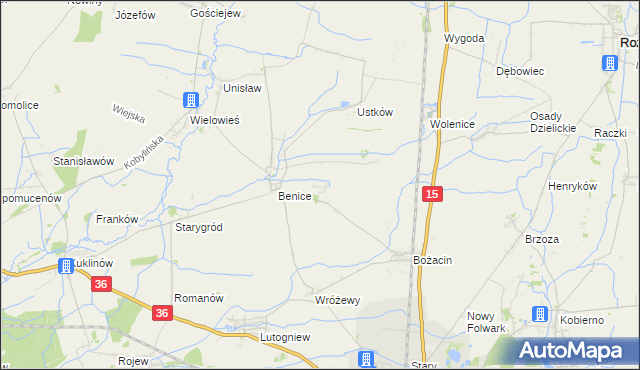 mapa Raciborów gmina Krotoszyn, Raciborów gmina Krotoszyn na mapie Targeo
