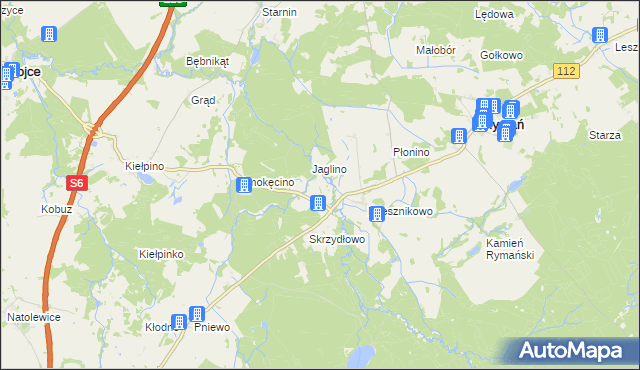 mapa Rzesznikówko, Rzesznikówko na mapie Targeo