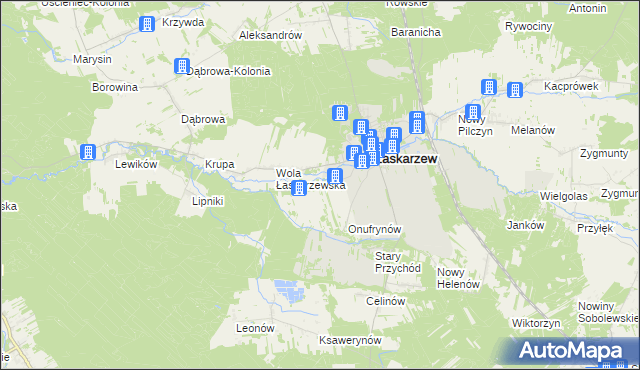 mapa Sośninka, Sośninka na mapie Targeo