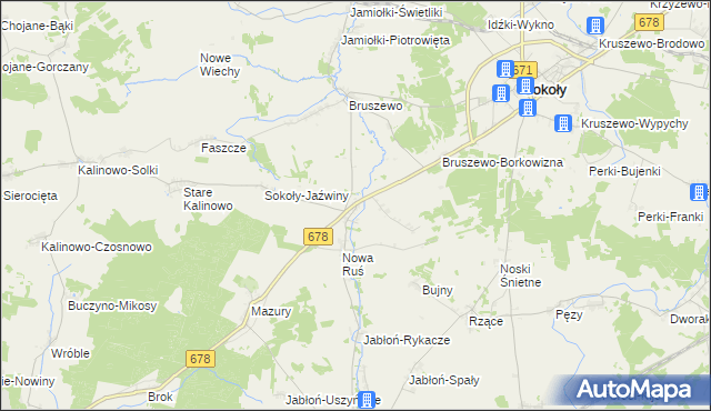 mapa Stara Ruś, Stara Ruś na mapie Targeo