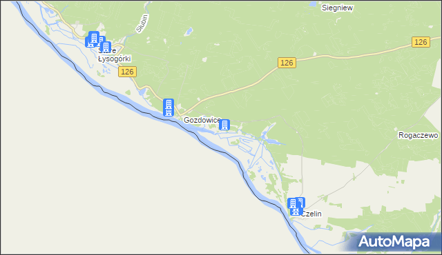 mapa Stary Błeszyn, Stary Błeszyn na mapie Targeo