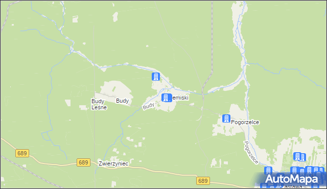 mapa Teremiski, Teremiski na mapie Targeo