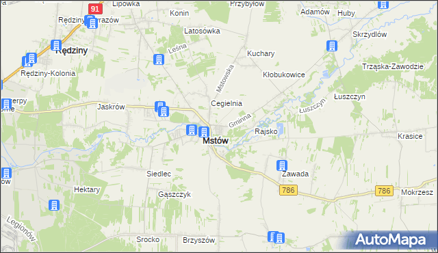 mapa Wancerzów, Wancerzów na mapie Targeo