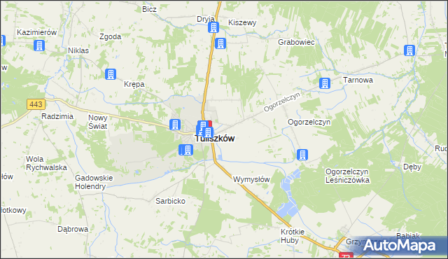 mapa Zadworna, Zadworna na mapie Targeo