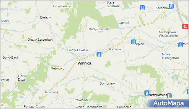 mapa Zbroszki, Zbroszki na mapie Targeo