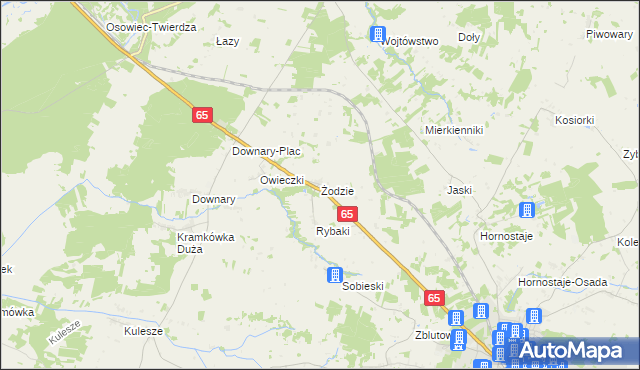 mapa Żodzie, Żodzie na mapie Targeo