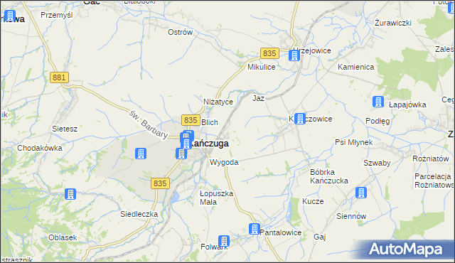 mapa Żuklin, Żuklin na mapie Targeo