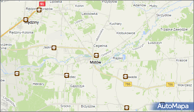 mapa Wancerzów, Wancerzów na mapie Targeo
