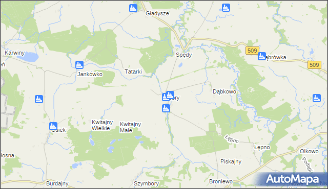 mapa Dobry, Dobry na mapie Targeo