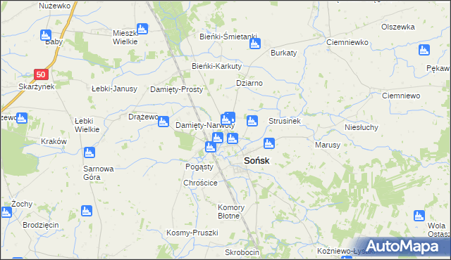 mapa Gołotczyzna, Gołotczyzna na mapie Targeo