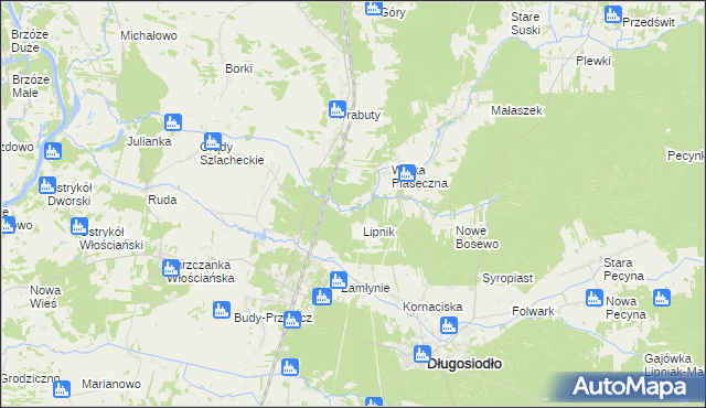 mapa Kabat, Kabat na mapie Targeo