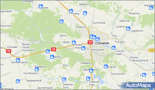 mapa Przededworze, Przededworze na mapie Targeo