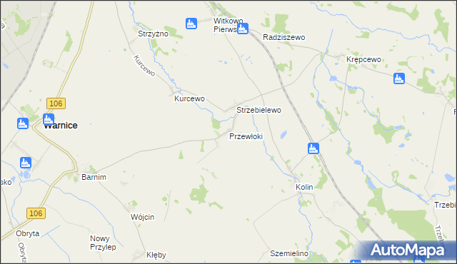 mapa Przewłoki, Przewłoki na mapie Targeo