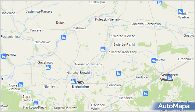 mapa Skłody-Piotrowice, Skłody-Piotrowice na mapie Targeo