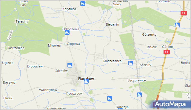 mapa Skrzebowa, Skrzebowa na mapie Targeo
